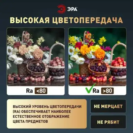 Светильник потолочный светодиодный ЭРА Классик без ДУ SPB-6 WH 70W-5K Slim Sparkle Б0069791