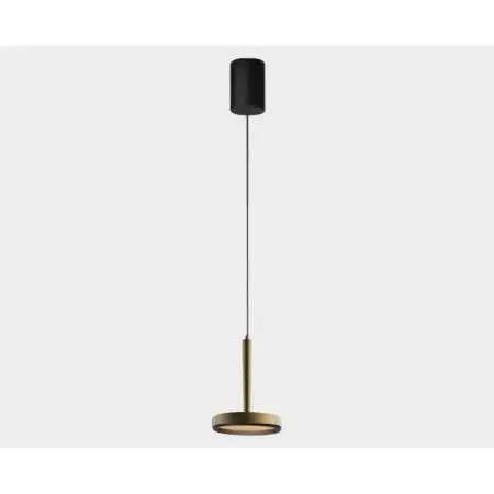 Подвесной светильник Italline IT02-025 gold 3000K+IT02-024 black