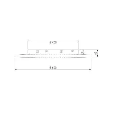 Потолочный светодиодный светильник Eurosvet Kreis 101003 LED белый a071495
