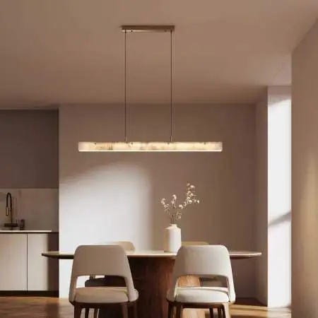 Подвесной светодиодный светильник Eurosvet Alabaster 604053 LED латунь/ алебастр a072022