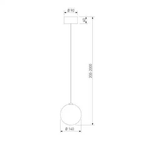 Подвесной светильник Bogates Crystall 1_101 a072033