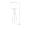 Торшер TK Lighting 5569 Juta