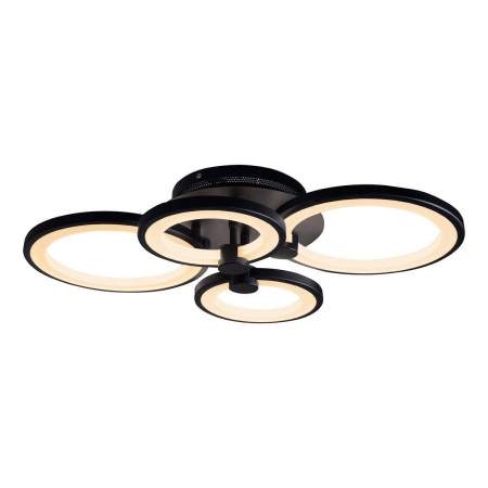 Потолочная светодиодная люстра iLedex Ring A001/4 MBK