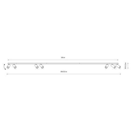 Накладной спот Nowodvorski Fourty Surface VII White 11436