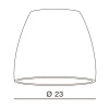 Абажур Azzardo Shade ZA 23 AZ2594