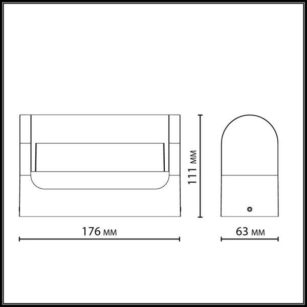 Настенный светильник Odeon Light NATURE 7117/12WL