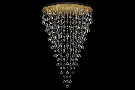 Каскадная люстра Arti Lampadari Flusso H 1.4.80.615 G
