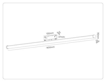Трековый светильник Ambrella Light TRACK SYSTEM GL2380