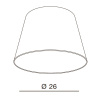 Абажур Azzardo Shade ZF 26 AZ2600