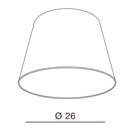 Абажур Azzardo Shade ZF 26 AZ2600