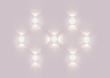 Уличный настенный светодиодный светильник Maytoni Knightsbridge O014WL-L4W
