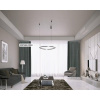 Подвесная люстра Crystal Lux FORTUNA SP88W LED D1000 GOLD