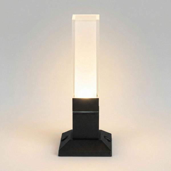 Ландшафтный светодиодный светильник Elektrostandarda 1536 TECHNO LED 3000K чёрный 072068