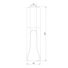 Потолочный светодиодный светильник Elektrostandard Apex 25113/LED a068290