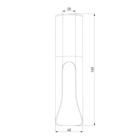 Потолочный светодиодный светильник Elektrostandard Apex 25113/LED a068290