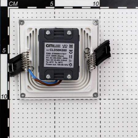 Встраиваемый светодиодный светильник Citilux Омега CLD50K080
