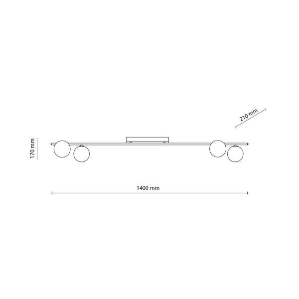 Потолочный светильник TK Lighting 11477 Imelo a072570