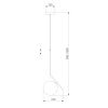 Подвесной светильник Eurosvet Shape 50213/1 хром