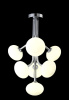 Подвесная люстра Crystal Lux ALICIA SP7 CHROME/WHITE