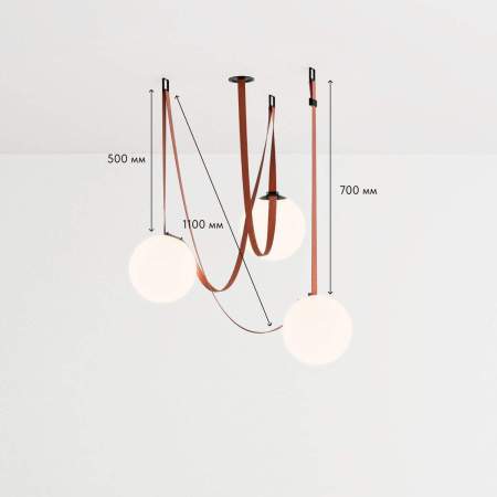 Трековая ременная система Denkirs Belty Set DK55SET22-01-BR