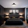 Потолочный светильник Sonex Mitra Led Mira Black 7656/48L
