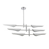 Подвесная люстра Crystal Lux Rafael SP6 Chrome