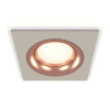 Комплект встраиваемого светильника Ambrella light Techno Spot XC7633006 SGR/PPG серый песок/золото розовое полированное (C7633, N7015)