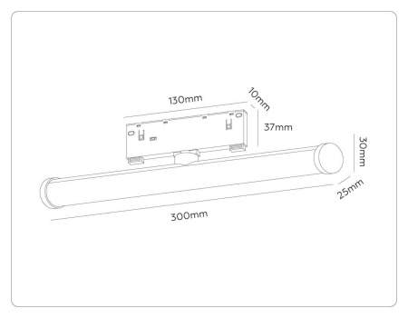 Трековый светильник Ambrella Light TRACK SYSTEM GL2370