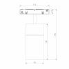 Трековый светодиодный светильник Elektrostandard Slim Magnetic Comfi 85187/01 a066515