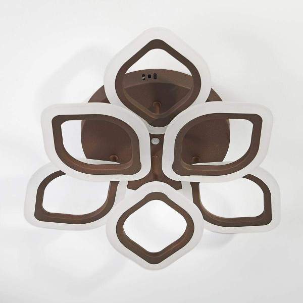 Потолочная светодиодная люстра Escada Ella 10212/6LED Coffee 56W