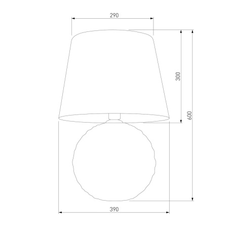 Настольная лампа TK Lighting 16047 Santana