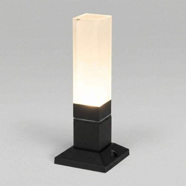 Ландшафтный светодиодный светильник Elektrostandarda 1536 TECHNO LED 3000K чёрный 072068
