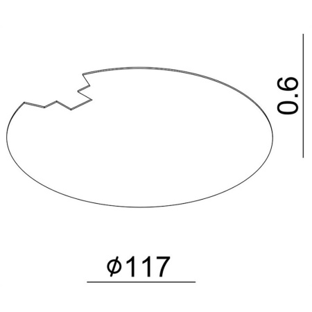 Заглушка Deko-Light Uni II Max 930393