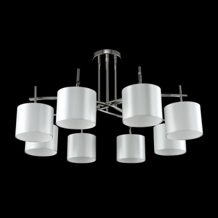 Потолочная люстра Crystal Lux Sergio PL8 Nickel