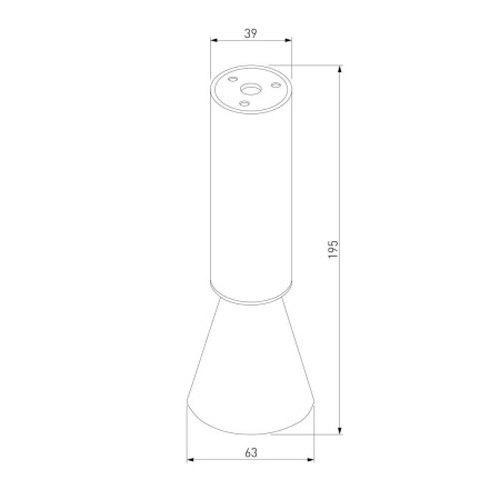 Светодиодный спот Elektrostandard Piks 25107/LED a066493