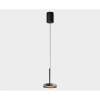 Подвесной светильник Italline IT02-025 dark silver 3000K+IT02-024 black