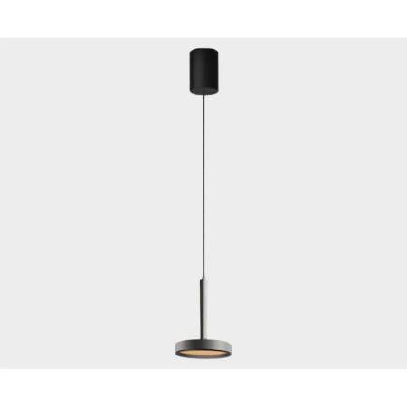 Подвесной светильник Italline IT02-025 dark silver 3000K+IT02-024 black
