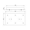Потолочное основание Mantra Modular Light Florones 9386