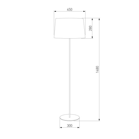 Торшер TK Lighting 2919 Maja