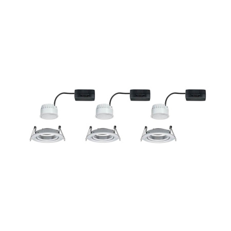 Встраиваемый светодиодный светильник Paulmann Nova Coin Led 93451