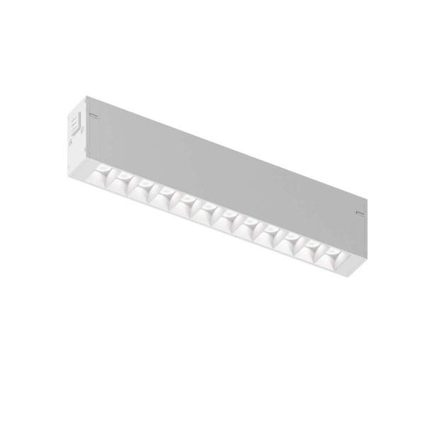 Трековый светодиодный светильник Denkirs Simple Grill DK8201-WH