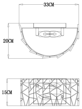 Настенный светильник Arte Lamp Galatea A1222AP-2CC