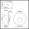 Подсветка для лестниц Odeon Light Escala Hightech 7166/3WL