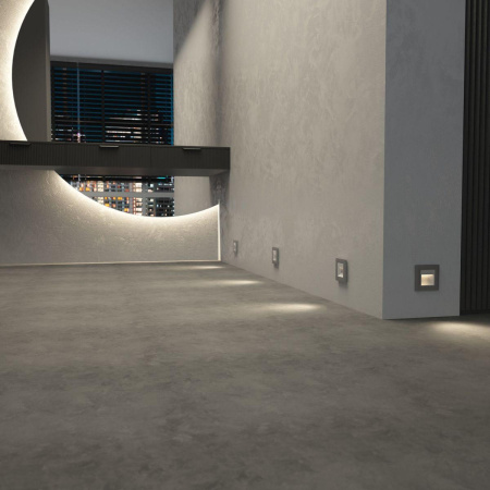 Подсветка для лестниц и ступеней Werkel серебряный матовый W1154165 4690389205408