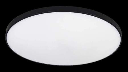 Светильник потолочный светодиодный ЭРА Классик с ДУ SPB-6 BK 80W-3K-6,5K-R Slim Base Б0069765