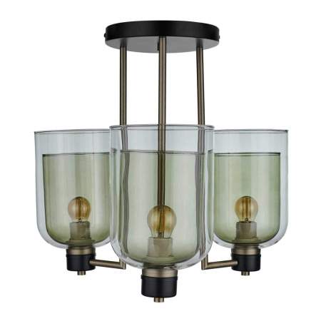 Потолочная люстра 33 ИДЕИ CHN900.03.AMB17.ABL-M05TG