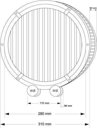 Настольный светильник KUTEK LAURIA LAU-LG-2(ZM)