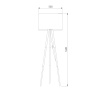 Торшер TK Lighting 5569 Juta