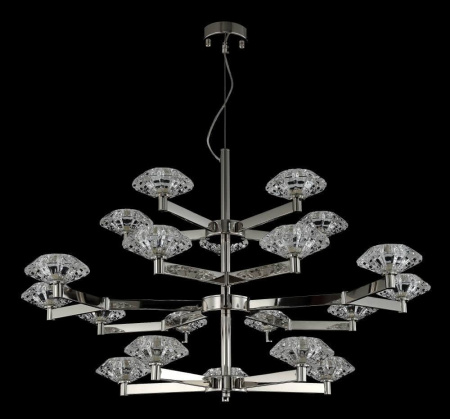 Подвесная люстра Crystal Lux Rebeca SP5+10+5 Nickel