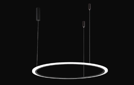 Подвесная люстра Crystal Lux MANZANA SP40W LED D1000 BLACK